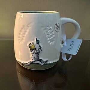 Rae Dunn, New 25 oz XL Mug, WHERE THE WILD THINGS ARE, KING OF ALL WILD THINGS